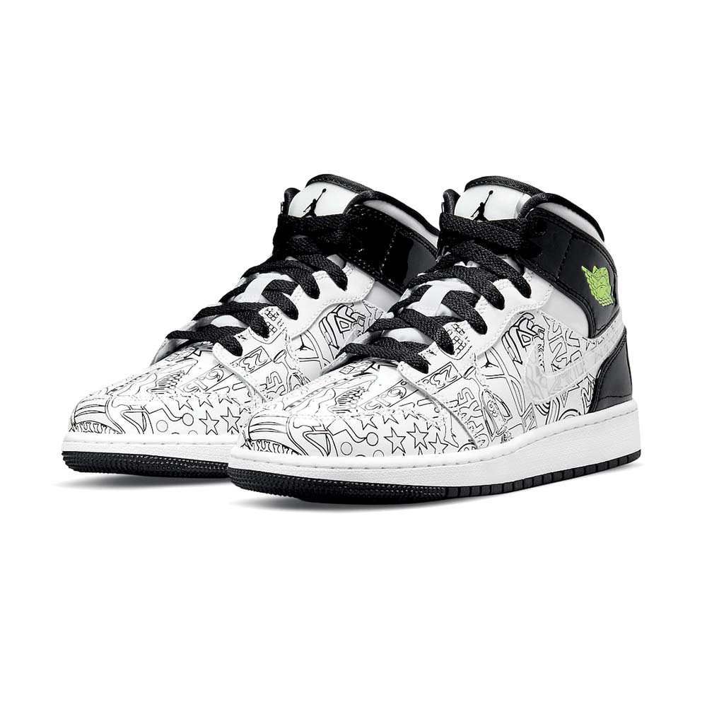 Air Jordan 1 Mid GS “DIY” DC4099-100