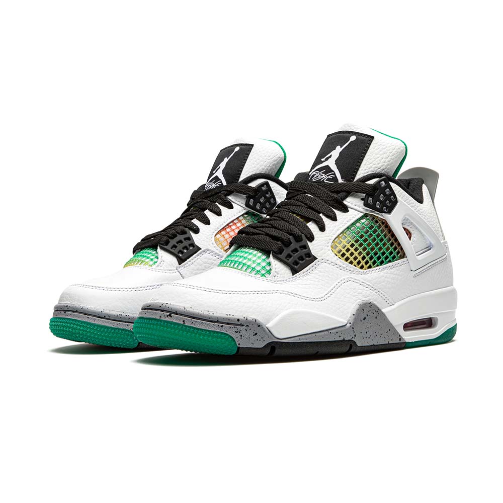 Jordan Air Jordan 4 Retro WMNS “Rasta – Lucid Green” AQ9129-100