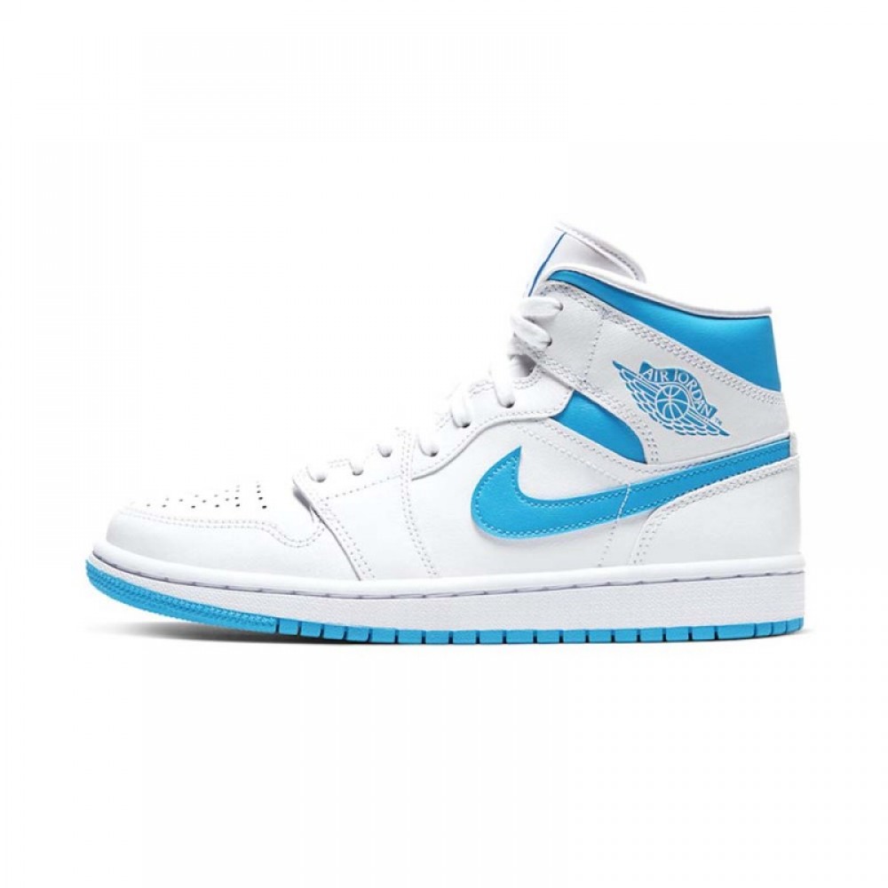 AIR JORDAN 1 MID WMNS "UNC" BQ6472-114