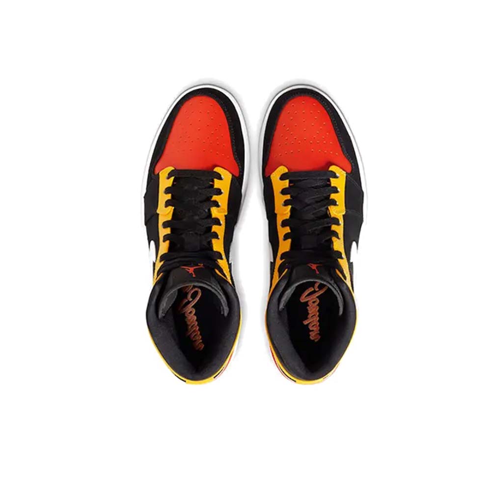 AIR JORDAN 1 MID SE "Amarillo Orange" 852542-087