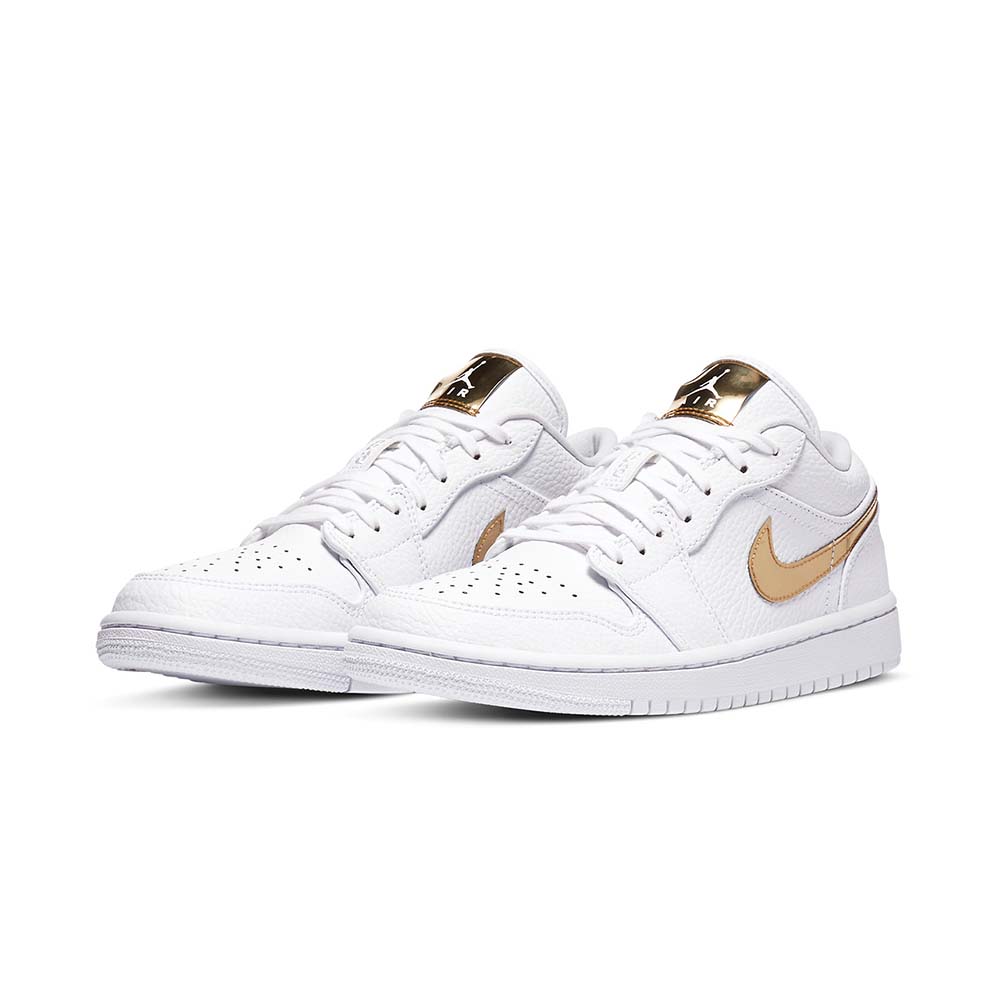Air Jordan 1 Retro Low WMNS ‘White Metallic Gold’ CZ4776-100