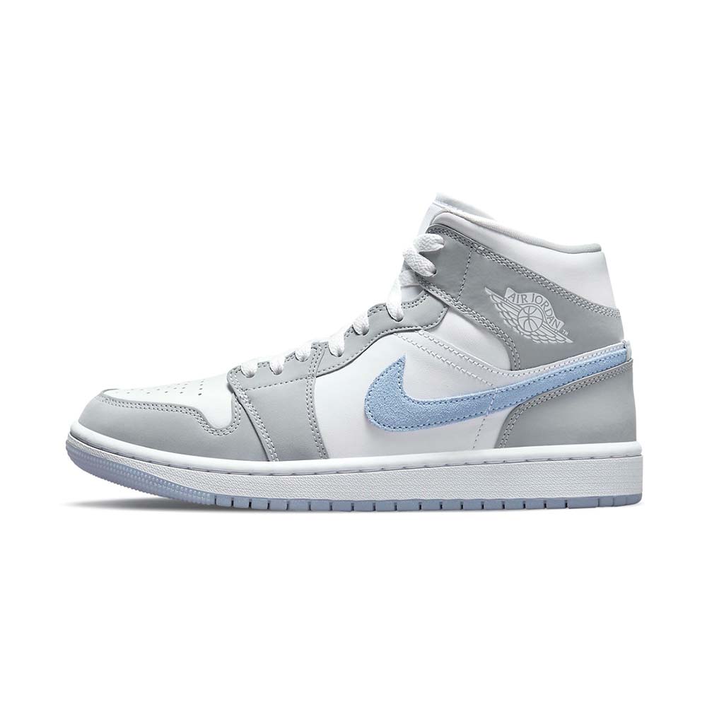 Air Jordan 1 Mid WMNS “Wolf Grey Aluminum” BQ6472-105