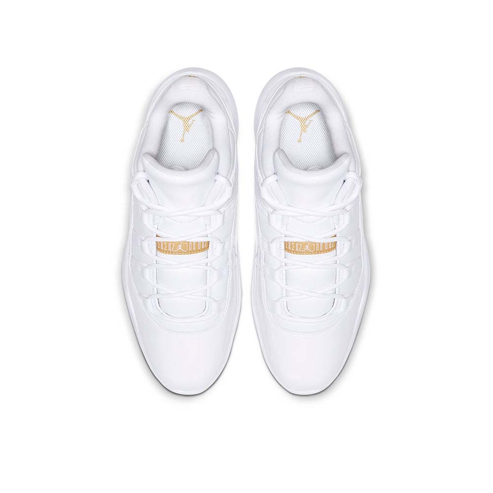 Air Jordan 11 Low Golf ‘White Metallic Gold’ AQ0963-102