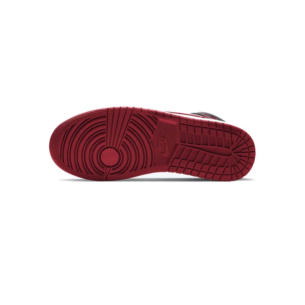 Jordan 1 Mid Gym Red Black White 554724-122