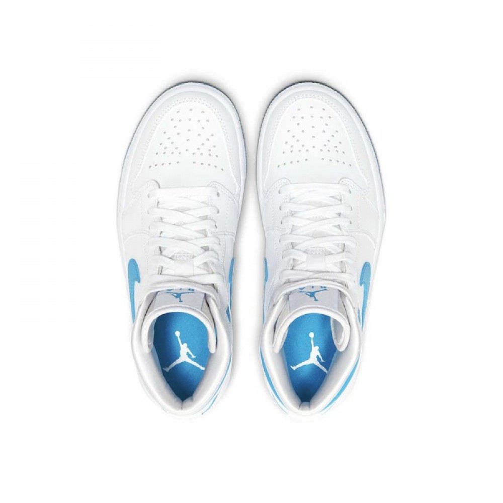 AIR JORDAN 1 MID WMNS "UNC" BQ6472-114