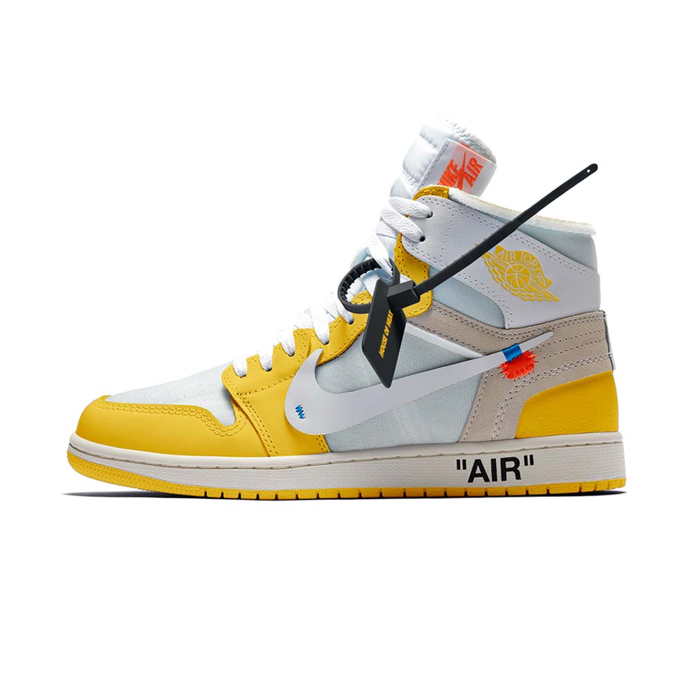 Off-White x Air Jordan 1 Retro High OG ‘Canary Yellow’ AQ0818-149