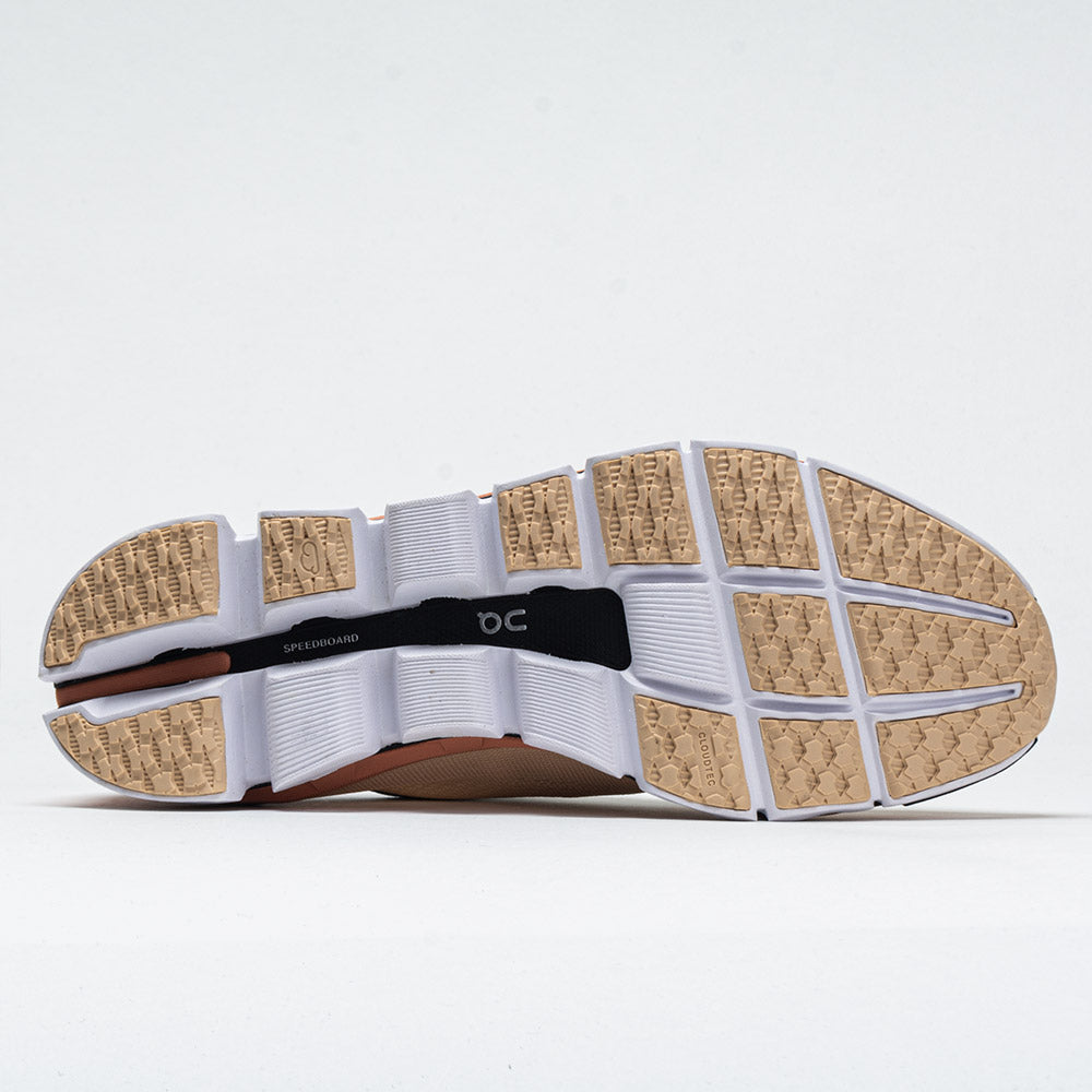 On Cloudboom Women's Savannah/White