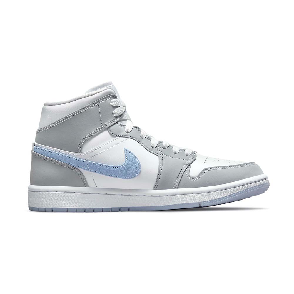 Air Jordan 1 Mid WMNS “Wolf Grey Aluminum” BQ6472-105