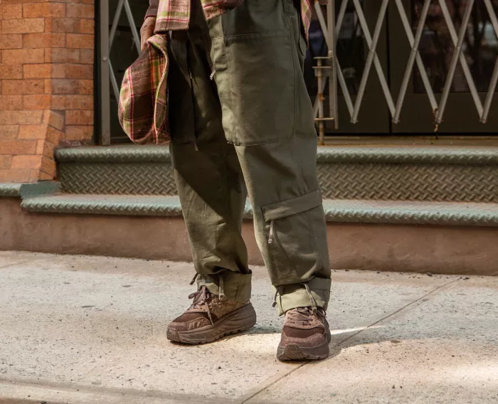 All Gender Hoka X Eg Bondi L - Brown Croc Print