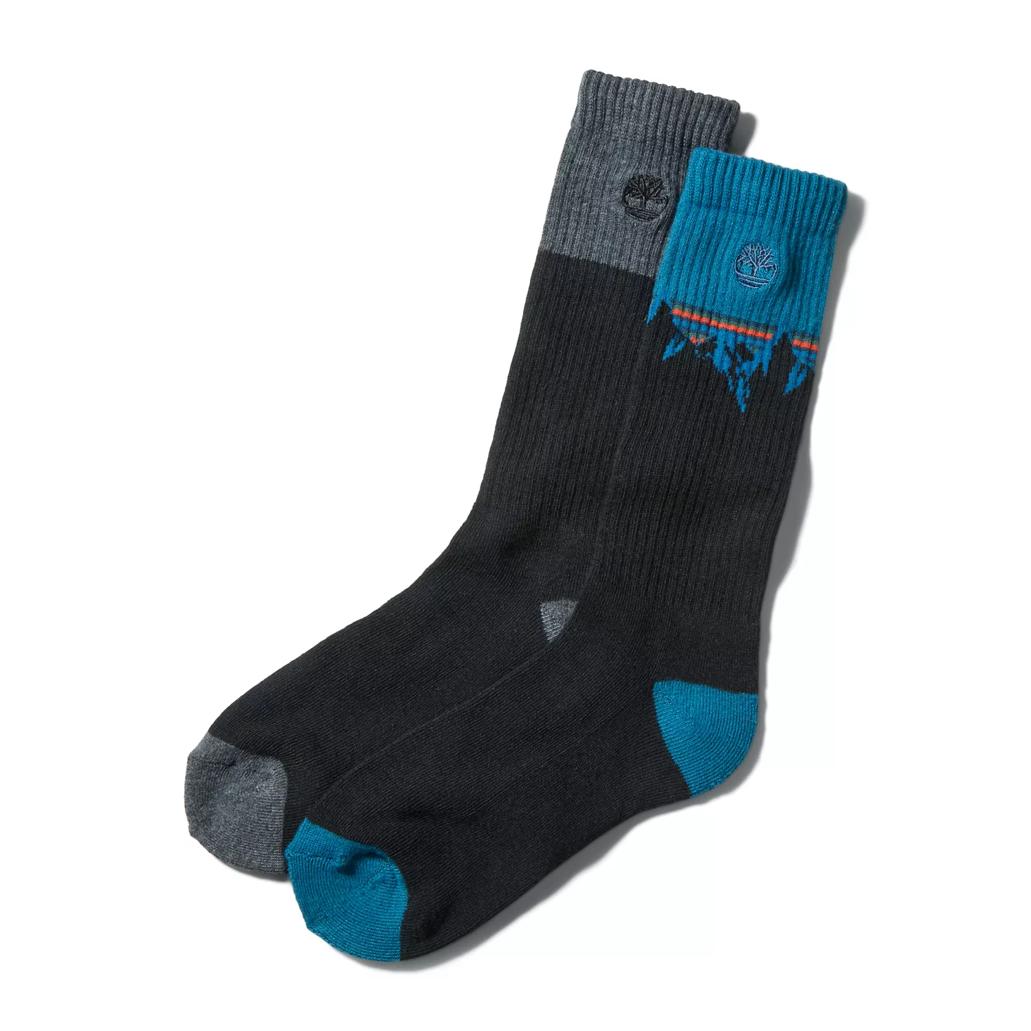 Men's 2-Pack Top-Stripe Boot Socks