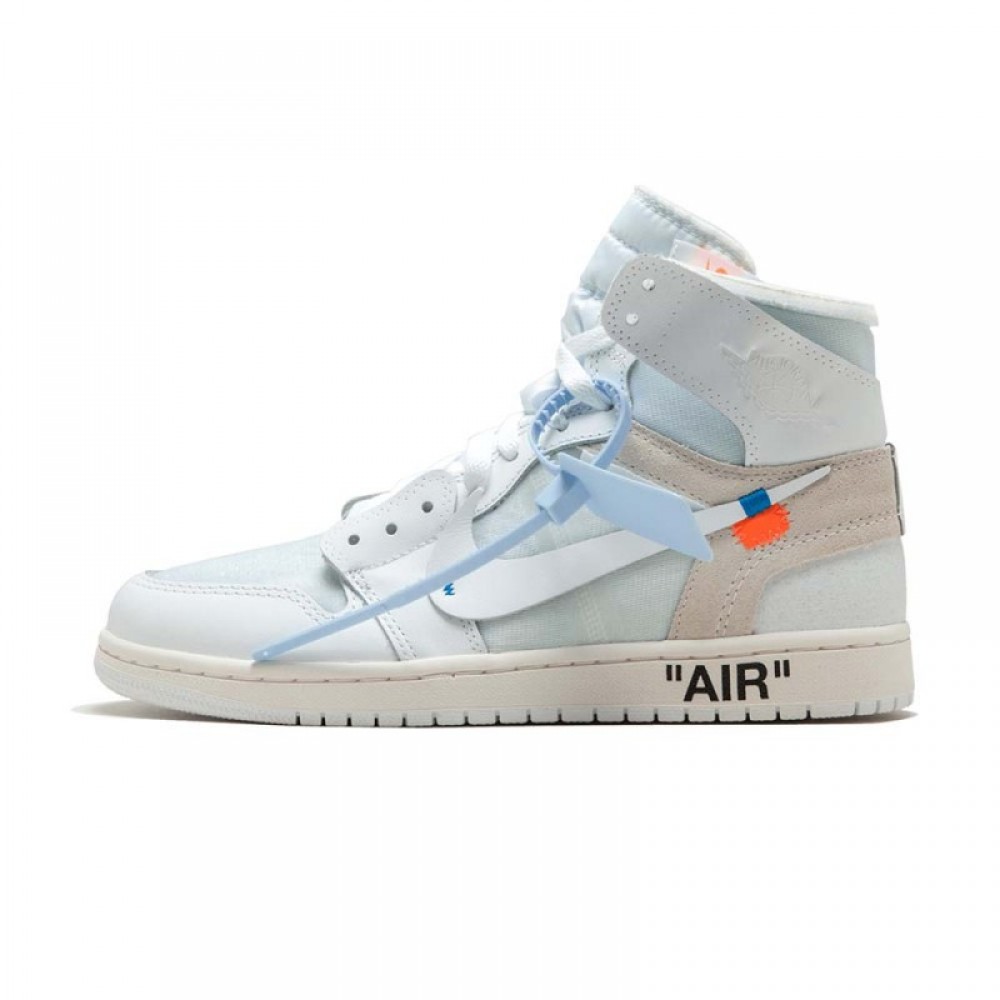 OFF-WHITE X AIR JORDAN 1 RETRO HIGH OG ‘WHITE’ 2018 AQ0818-100