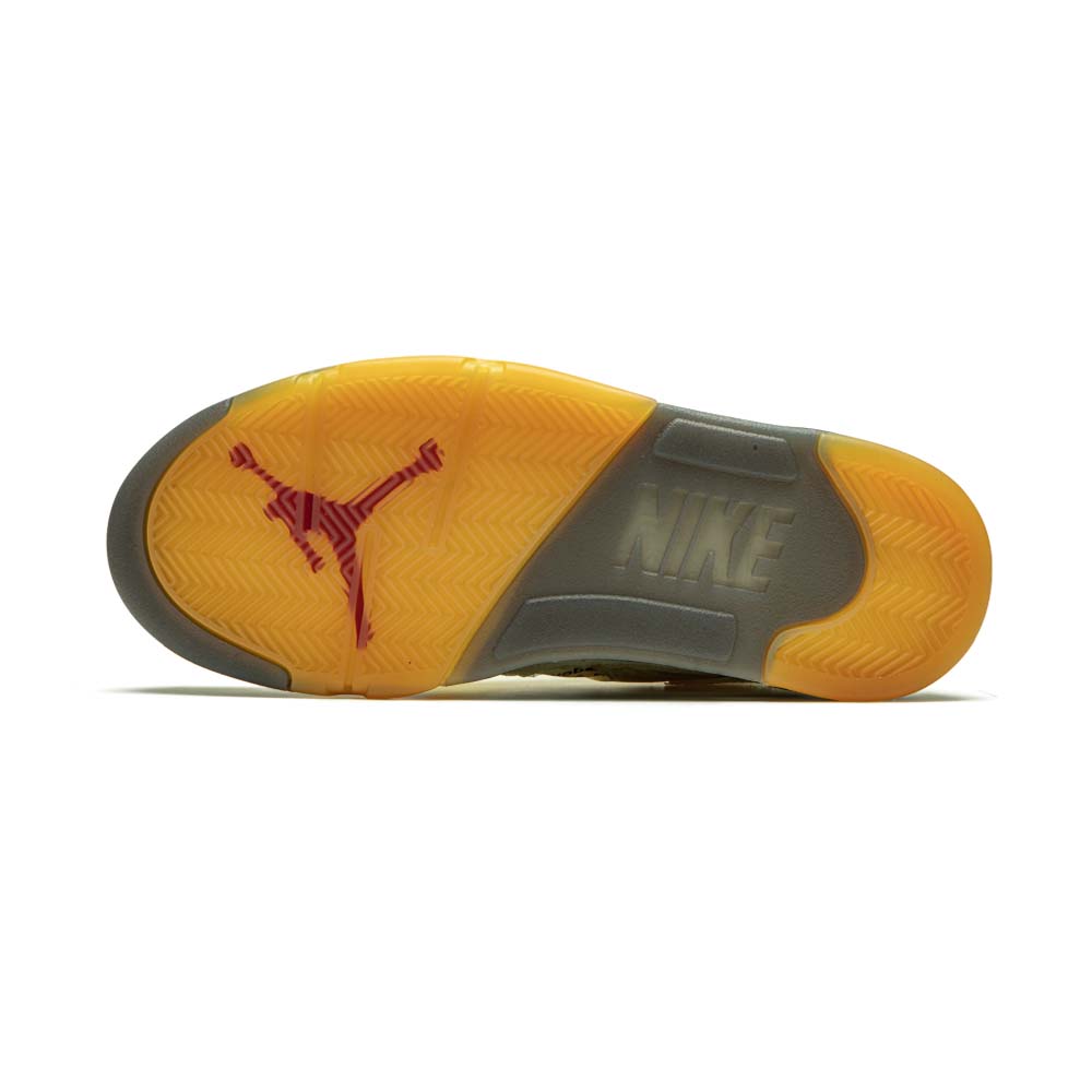 JORDAN Off-White x Air Jordan 5 Retro SP ‘Sail’ DH8565-100