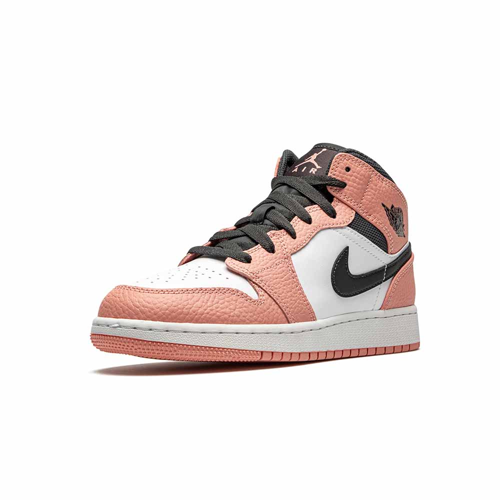 Jordan Air Jordan 1 Mid GS ‘Pink Quartz’ 555112-603