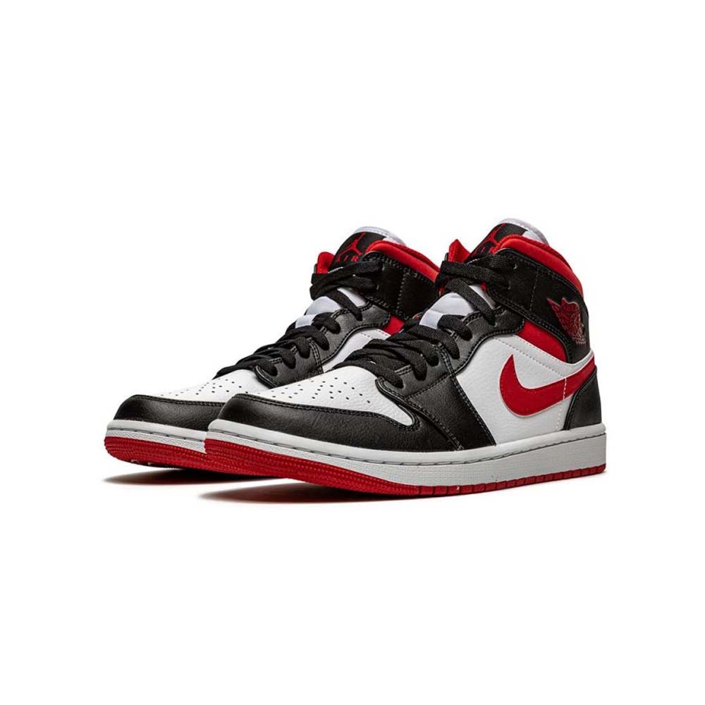 Jordan 1 Mid Gym Red Black White 554724-122