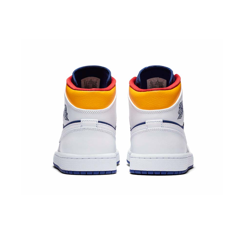 Jordan Air Jordan 1 Mid ‘White Deep Royal Blue’ 554724-131