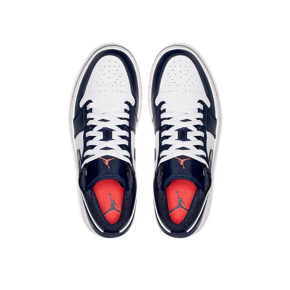 Air Jordan 1 Retro Low ‘Obsidian Ember’ 553558-481
