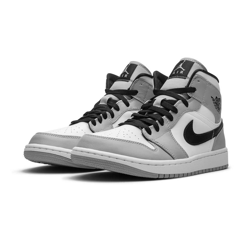 Air Jordan 1 Mid “Light Smoke Grey” 554724-092