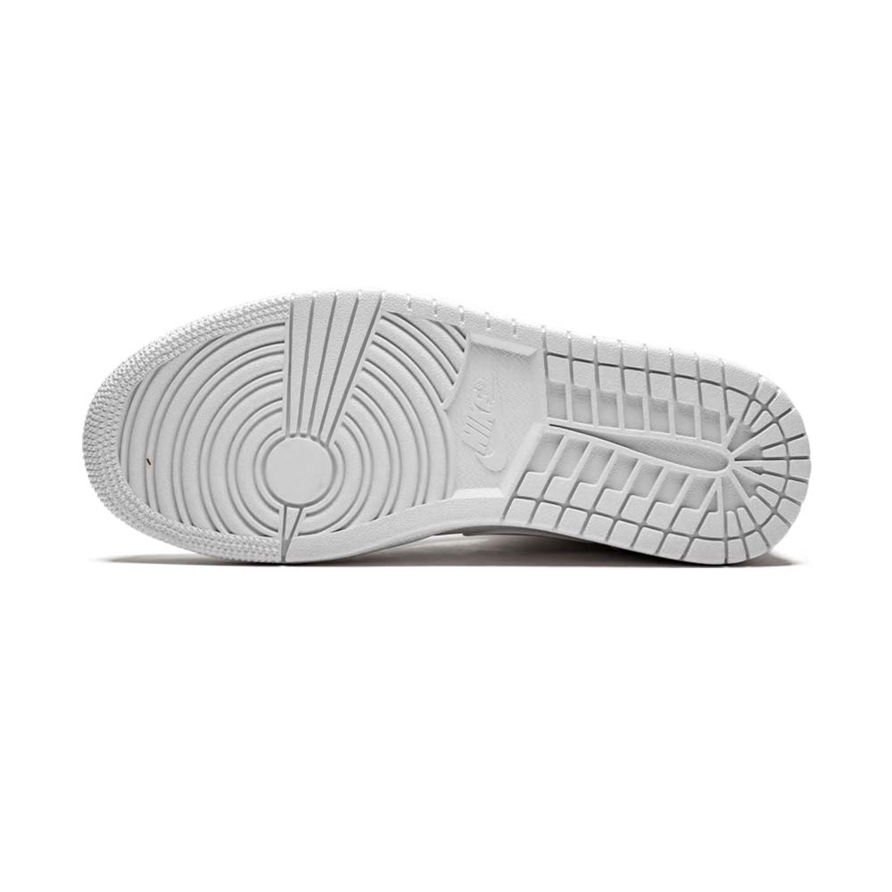 Air Jordan 1 Mid “Triple White” 554724-129