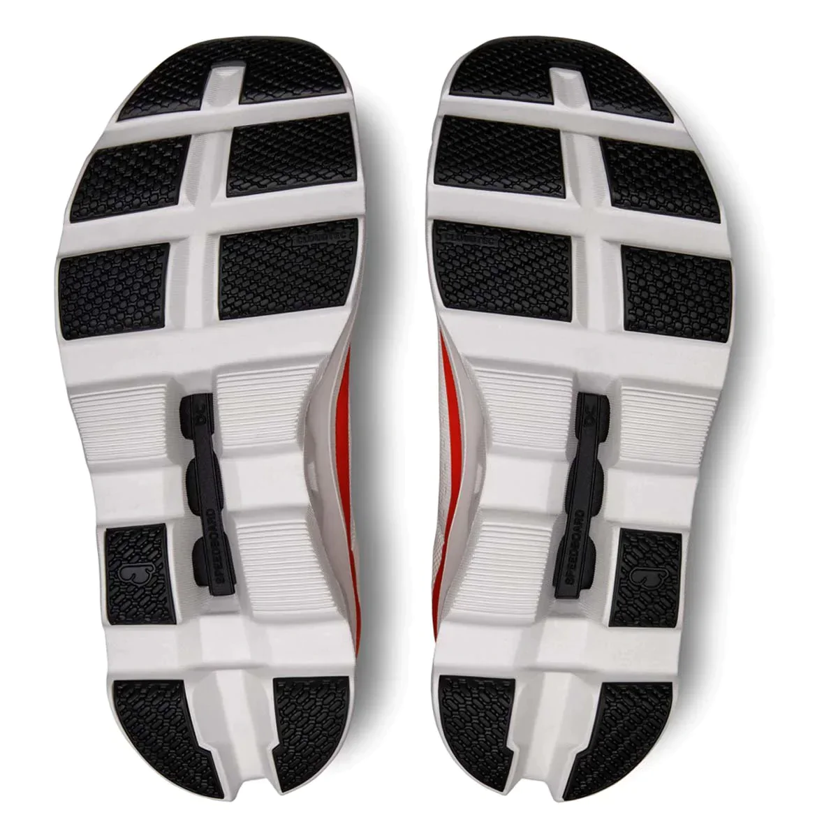 On Cloudmonster Undyed-White | Flame Women’s