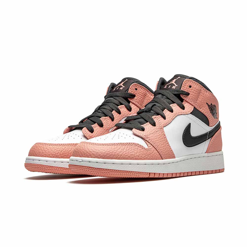 Jordan Air Jordan 1 Mid GS ‘Pink Quartz’ 555112-603