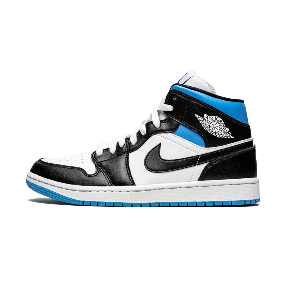 Jordan 1 Mid ‘University Black White’ (W) BQ6472-102