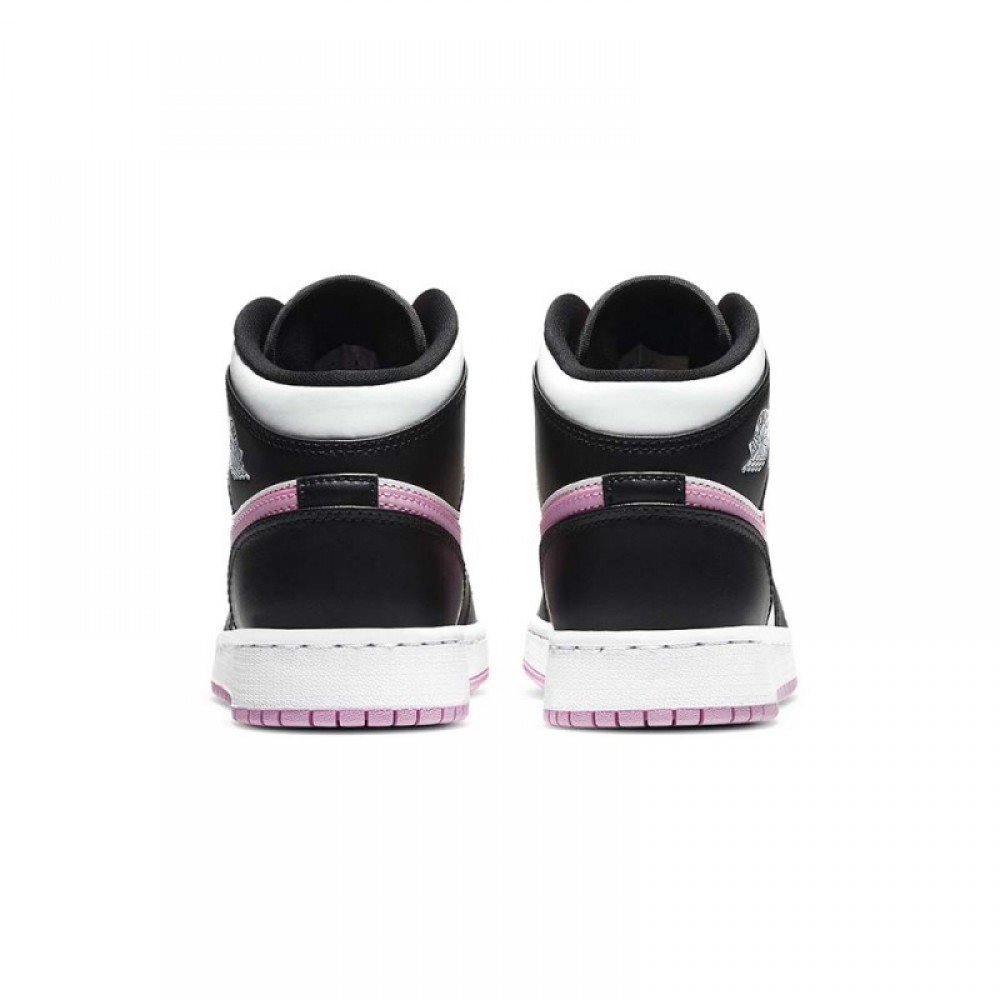 AIR JORDAN 1 MID GS ‘WHITE LIGHT ARCTIC PINK’ 555112-103