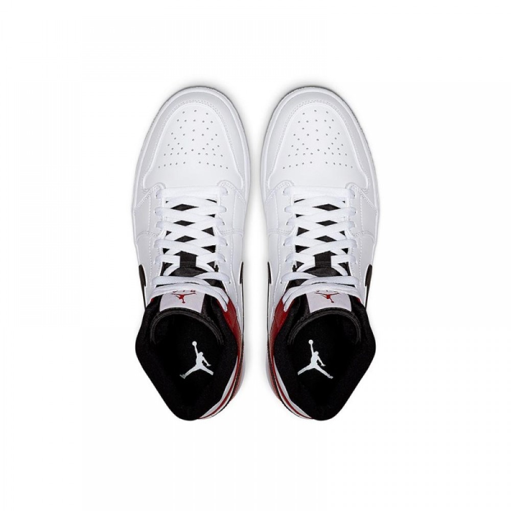 AIR JORDAN 1 MID ‘WHITE CHICAGO’ 554724-116