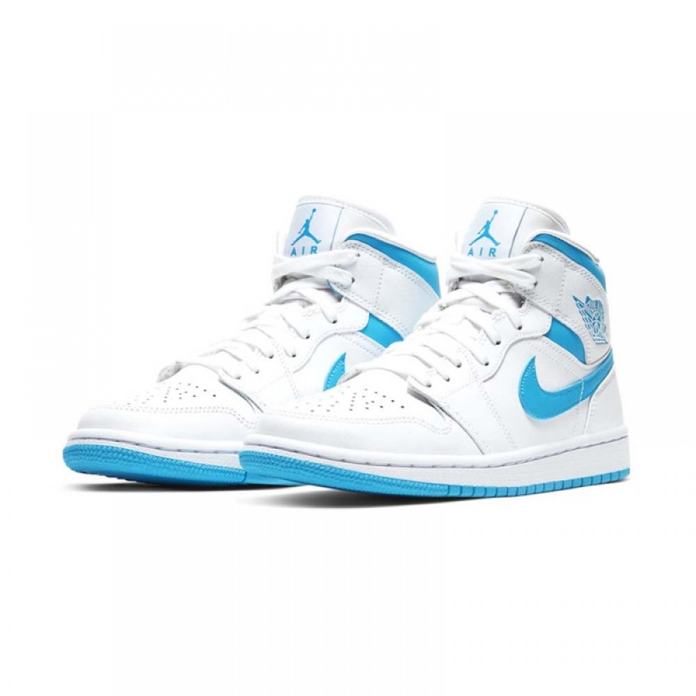 AIR JORDAN 1 MID WMNS "UNC" BQ6472-114