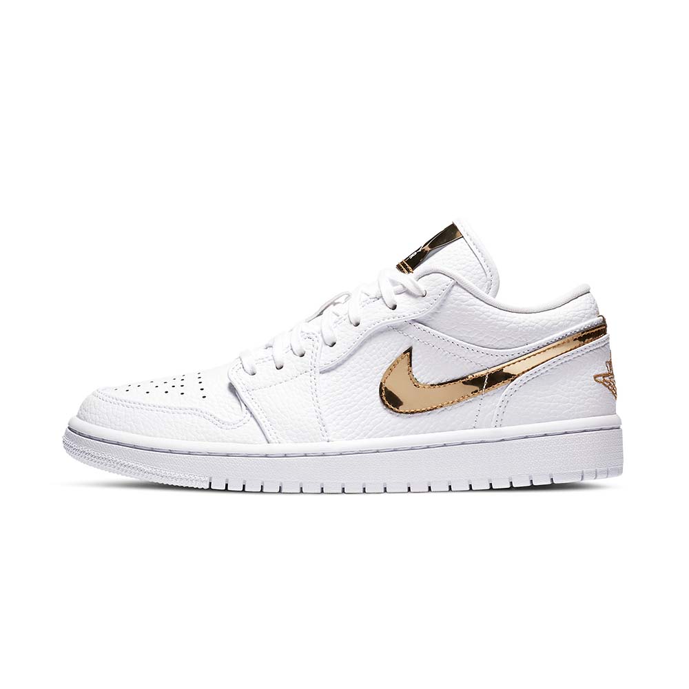 Air Jordan 1 Retro Low WMNS ‘White Metallic Gold’ CZ4776-100