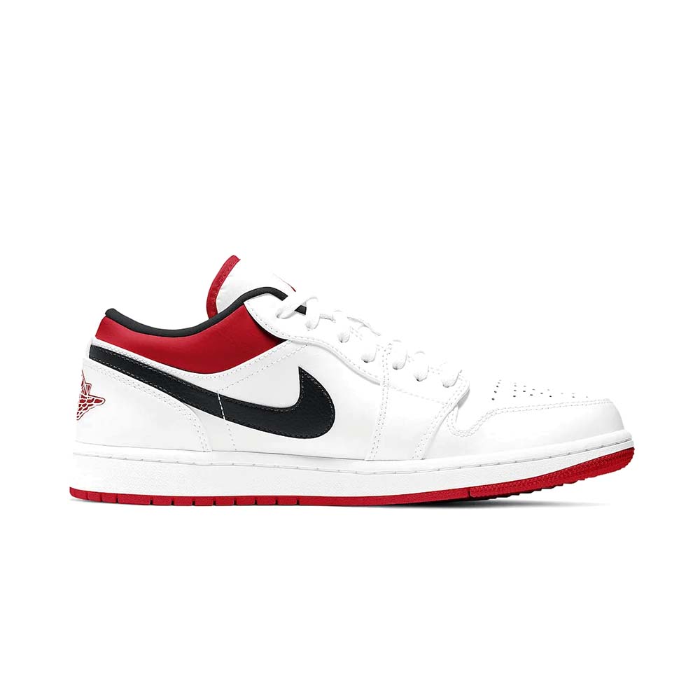 AIR JORDAN 1 LOW "White University Red Black" 553558-118