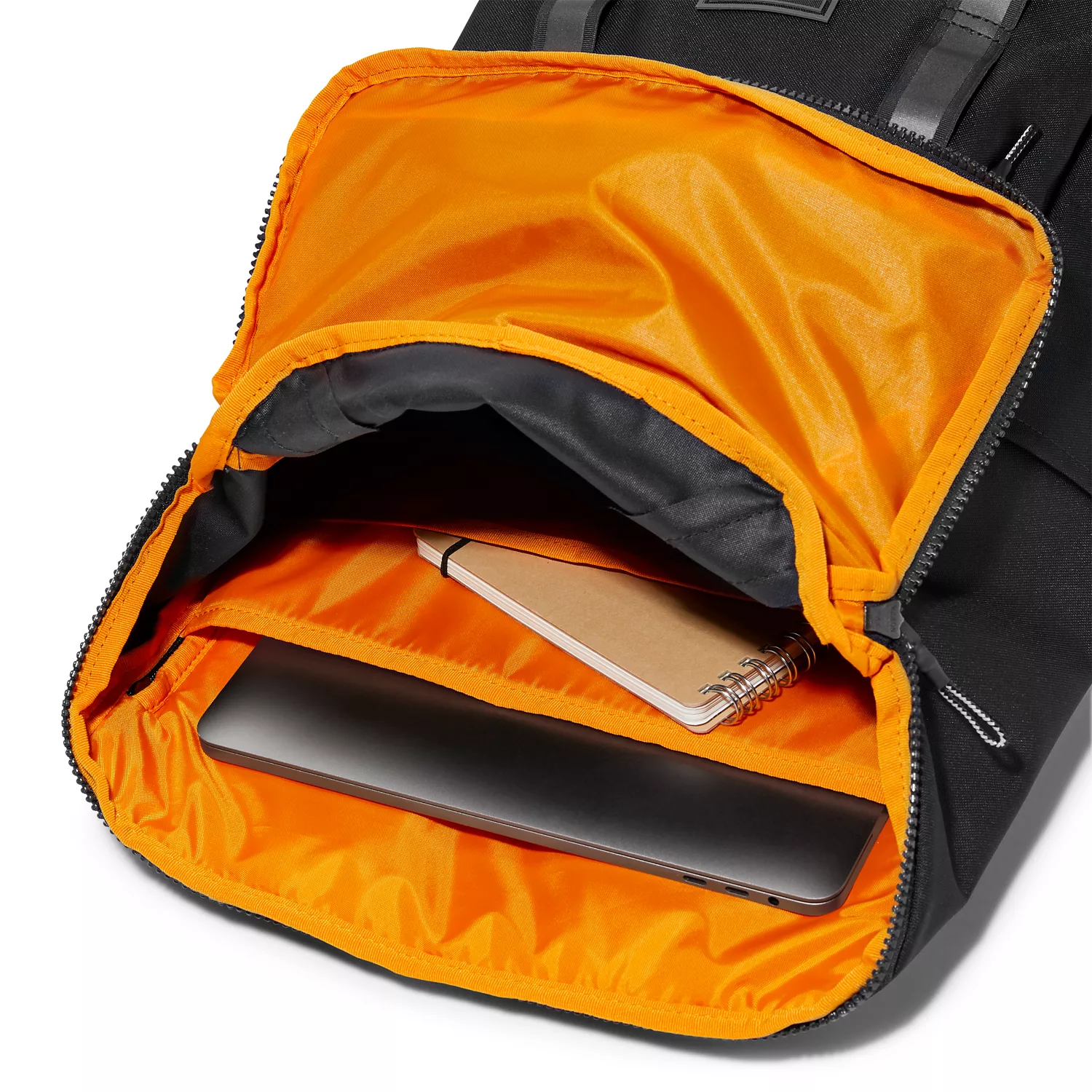 Tree-Logo Zip-Top Backpack