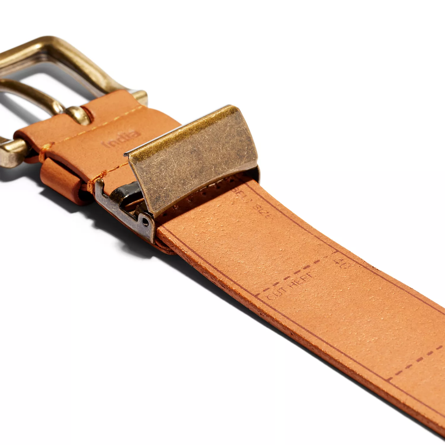 Men's Cut-To-Fit Leather Belt