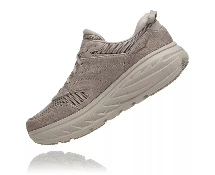 All Gender Hoka X Eg Bondi L - Simply Taupe Cow Hair