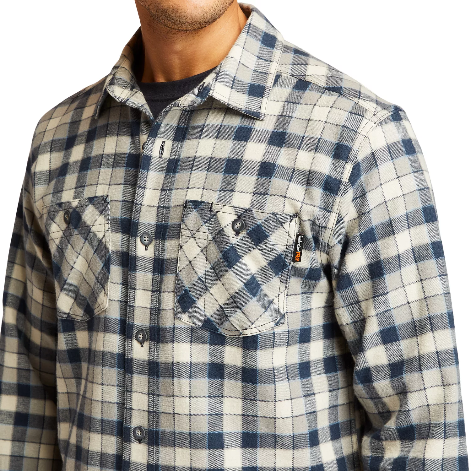 Men's Timberland PRO Woodfort Flex Flannel Work Shirt