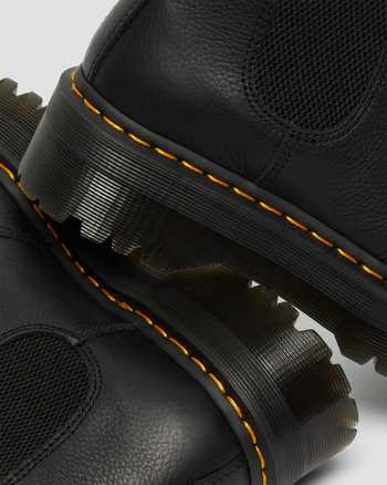 2976 Faux Fur Lined Platform Chelsea Boots,MEN'S WINTER BOOTS,no.419