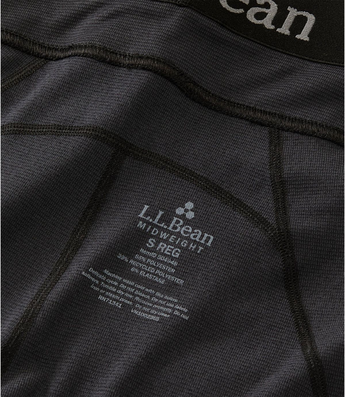 L.L.Bean Women's L.L.Bean Midweight Base Layer Pants