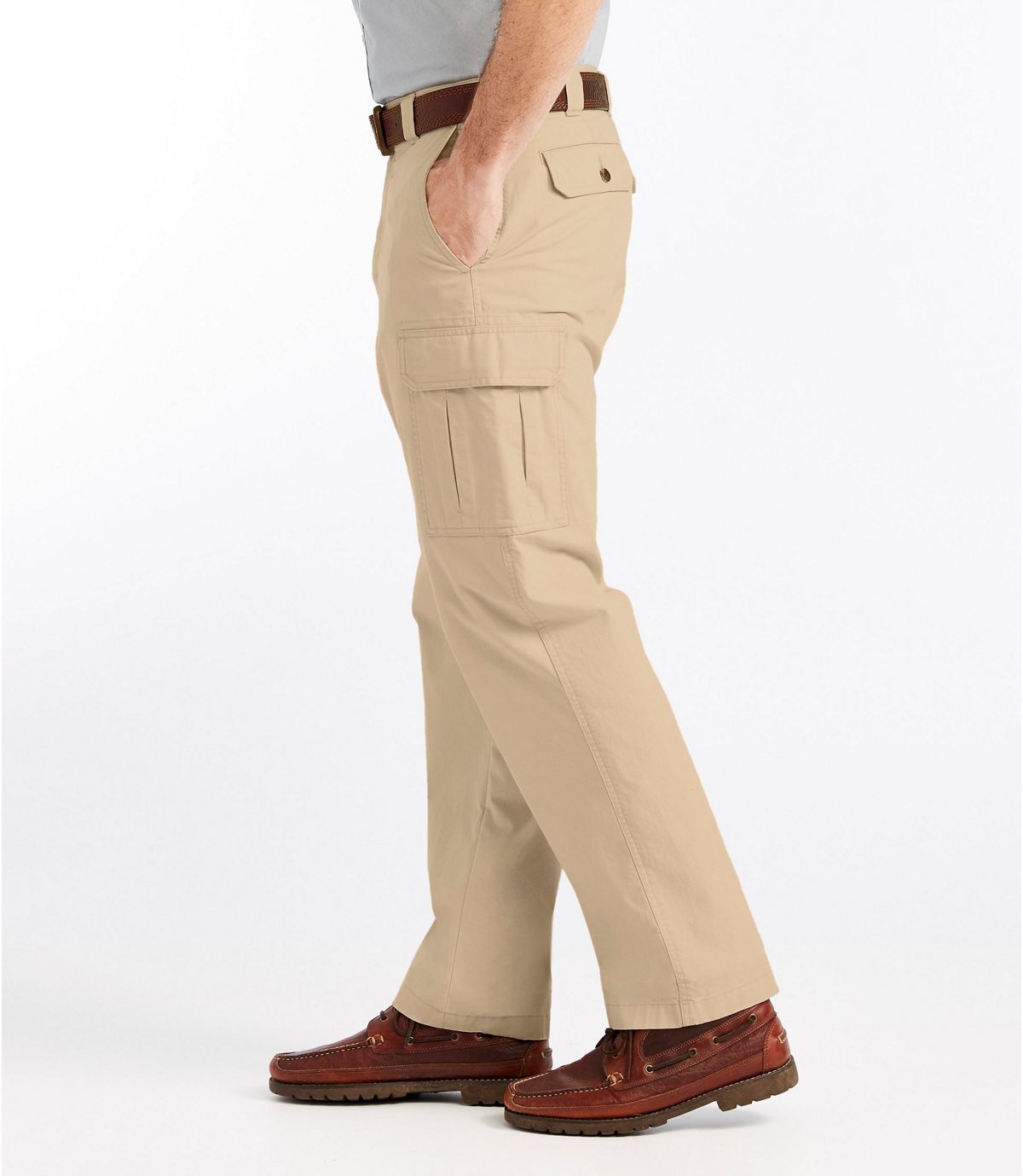 L.L.Bean Men's Tropic-Weight Cargo Pants, Natural Fit