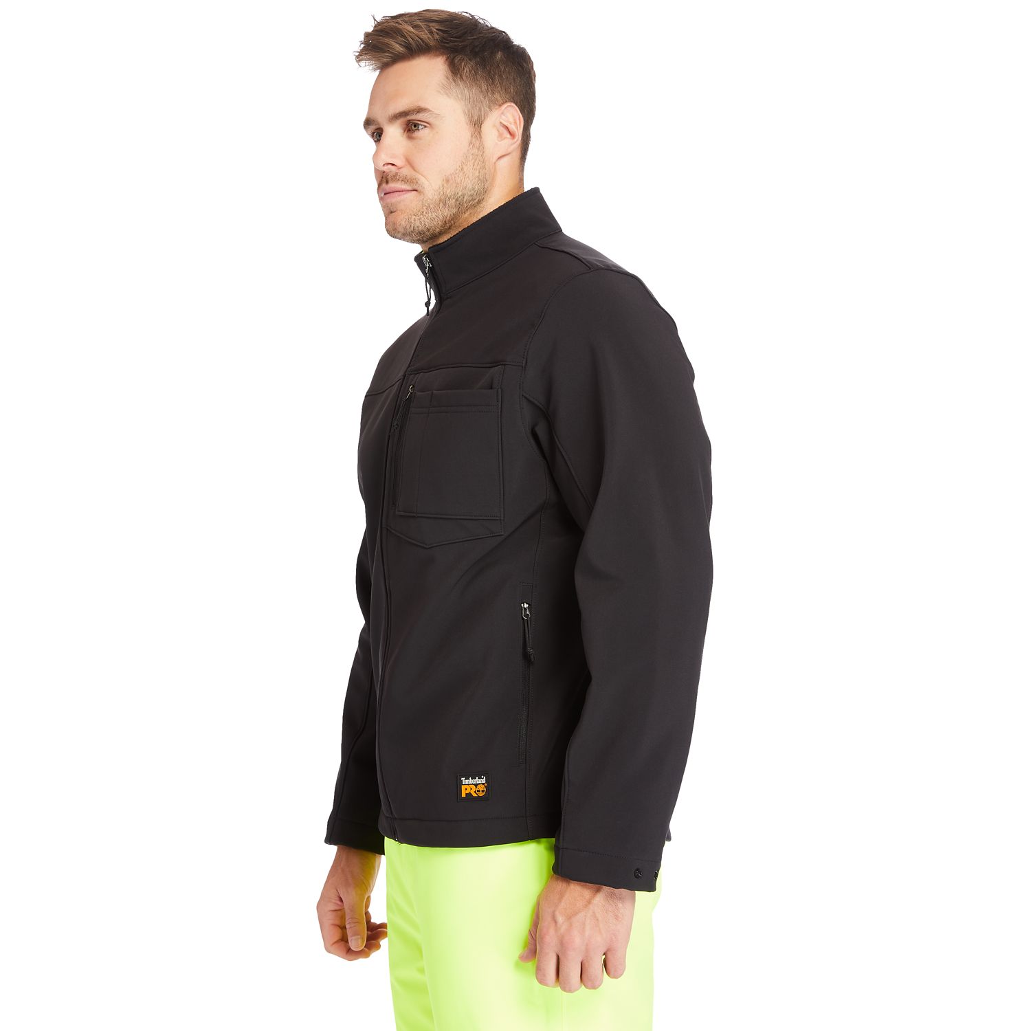 Men's Timberland PRO Power Zip Windproof Softshell Jacket