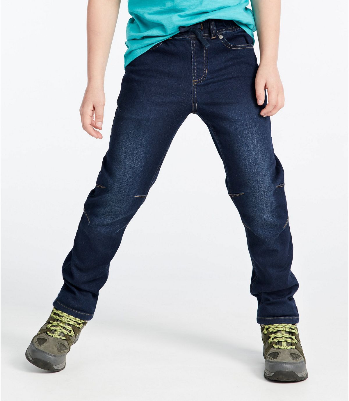 L.L.Bean Kids' L.L.Bean Pull-On Stretch Jeans