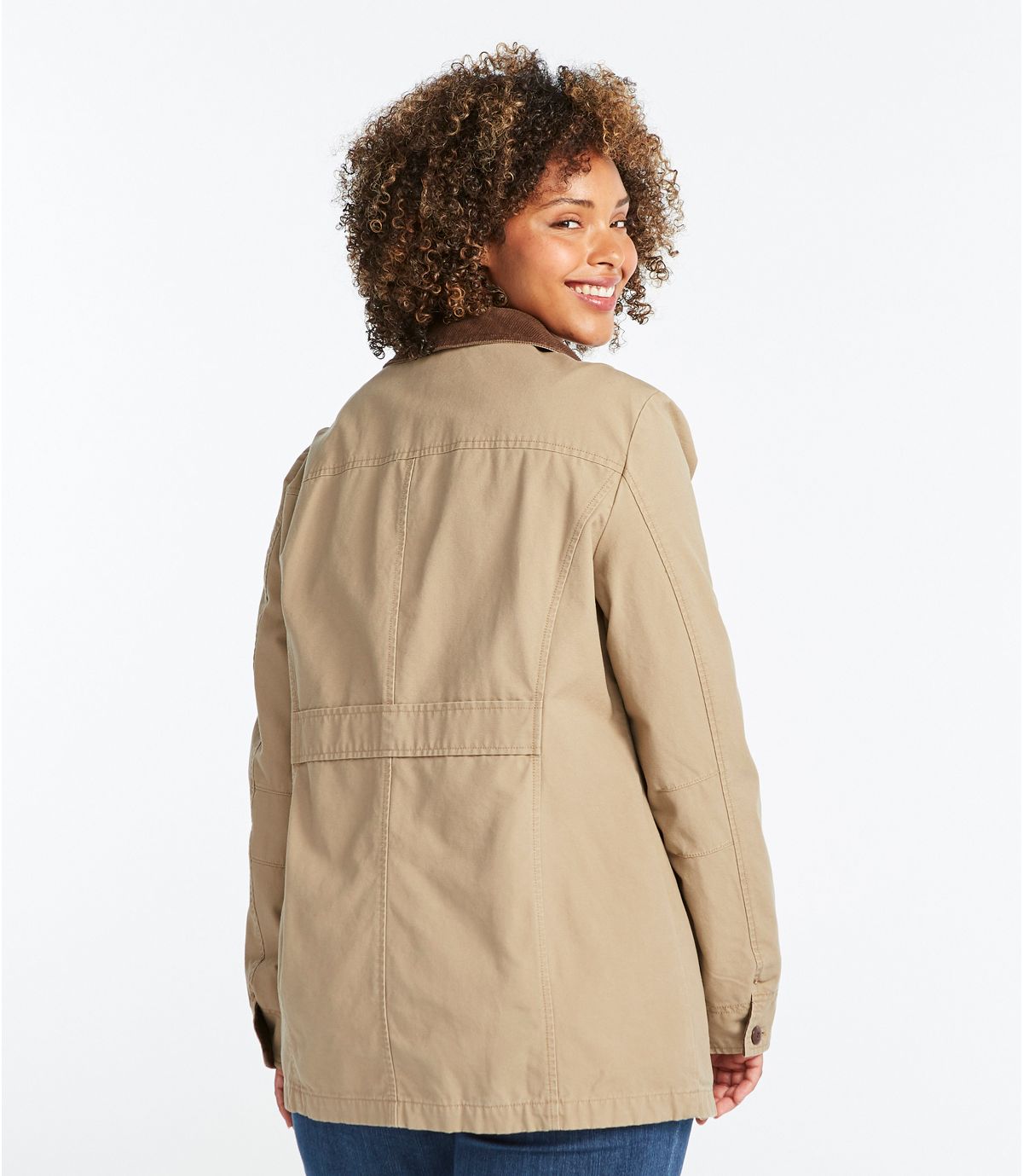 L.L.Bean Women's Adirondack Barn Coat, Flannel-Lined