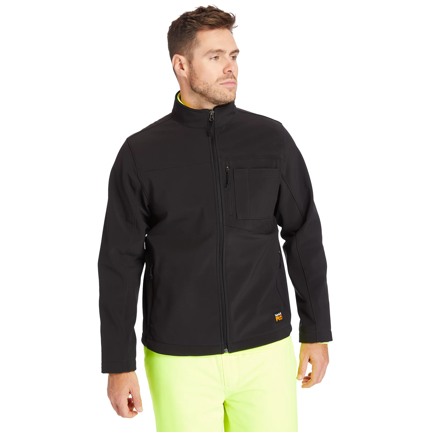 Men's Timberland PRO Power Zip Windproof Softshell Jacket