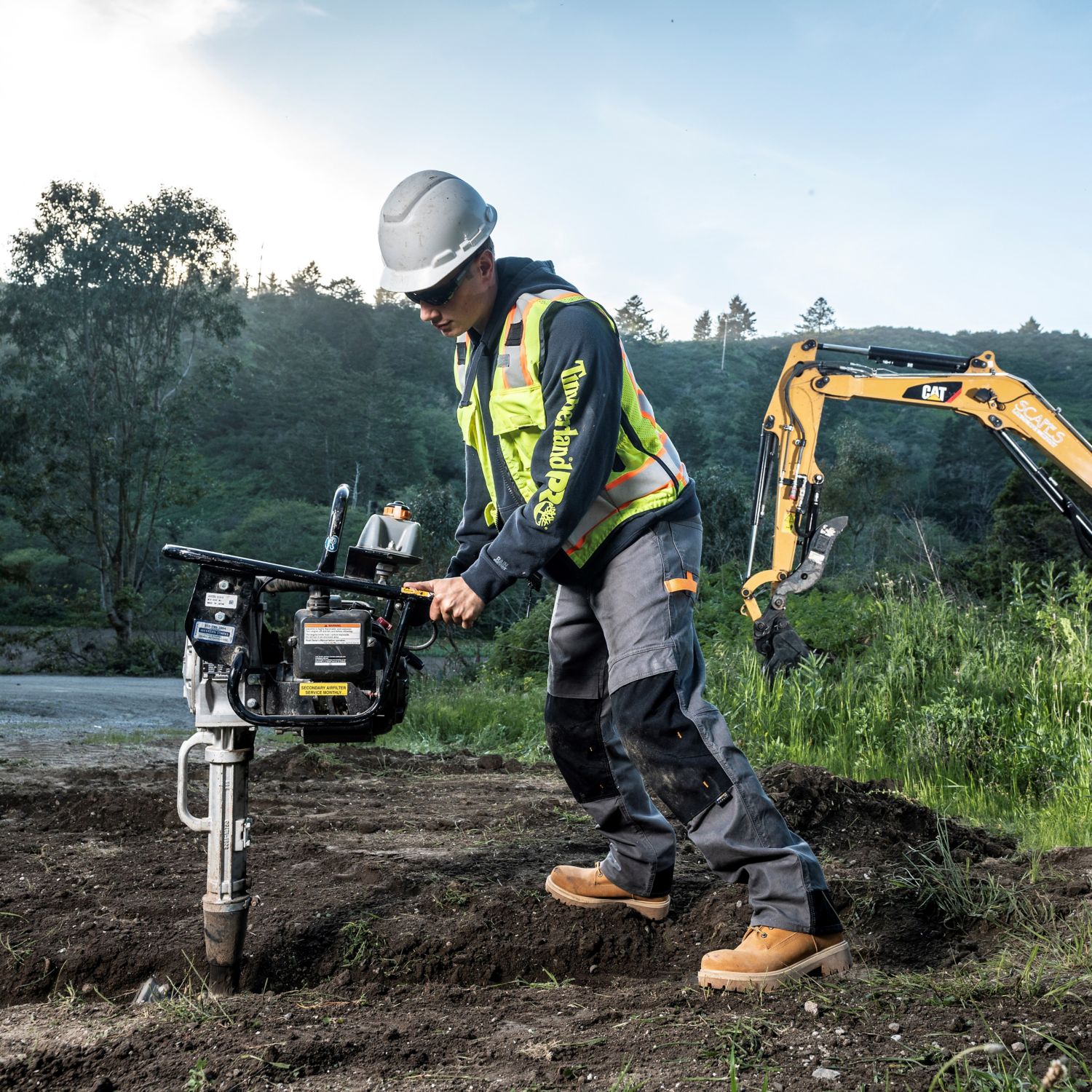 Men's Direct Attach 6 Steel Toe Waterproof Work Boot