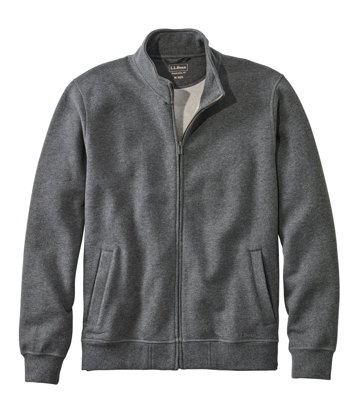L.L.Bean Men's Athletic Sweats, Full-Zip Sweatshirt