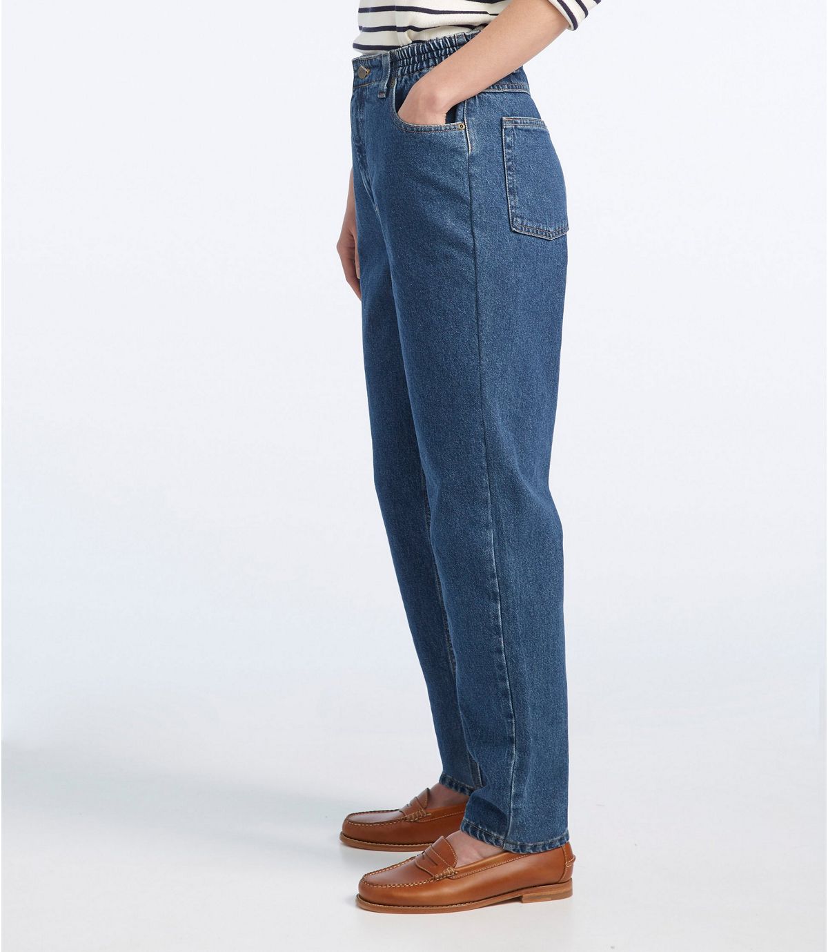 L.L.Bean Women's Double L® Jeans, Relaxed Fit Comfort Waist