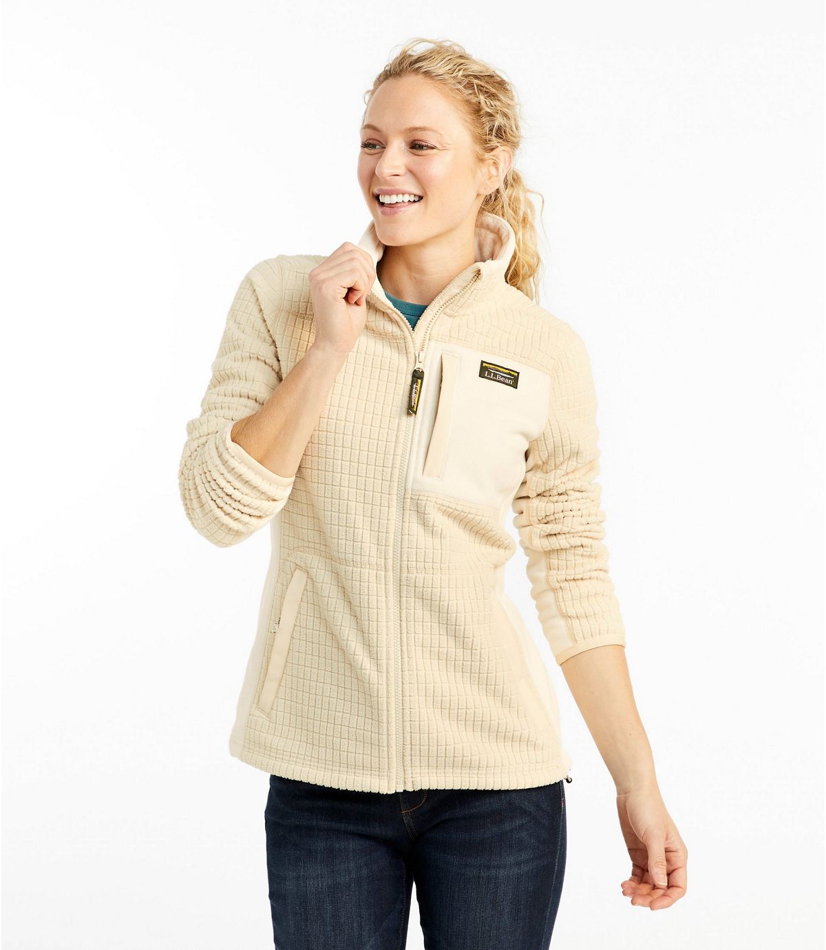 L.L.Bean Women's Mountain Classic Windproof Fleece Jacket