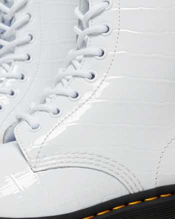 1460 Women's Patent Croc Emboss Leather Boots,WOMEN'S ORIGINALS BOOTS,no.214