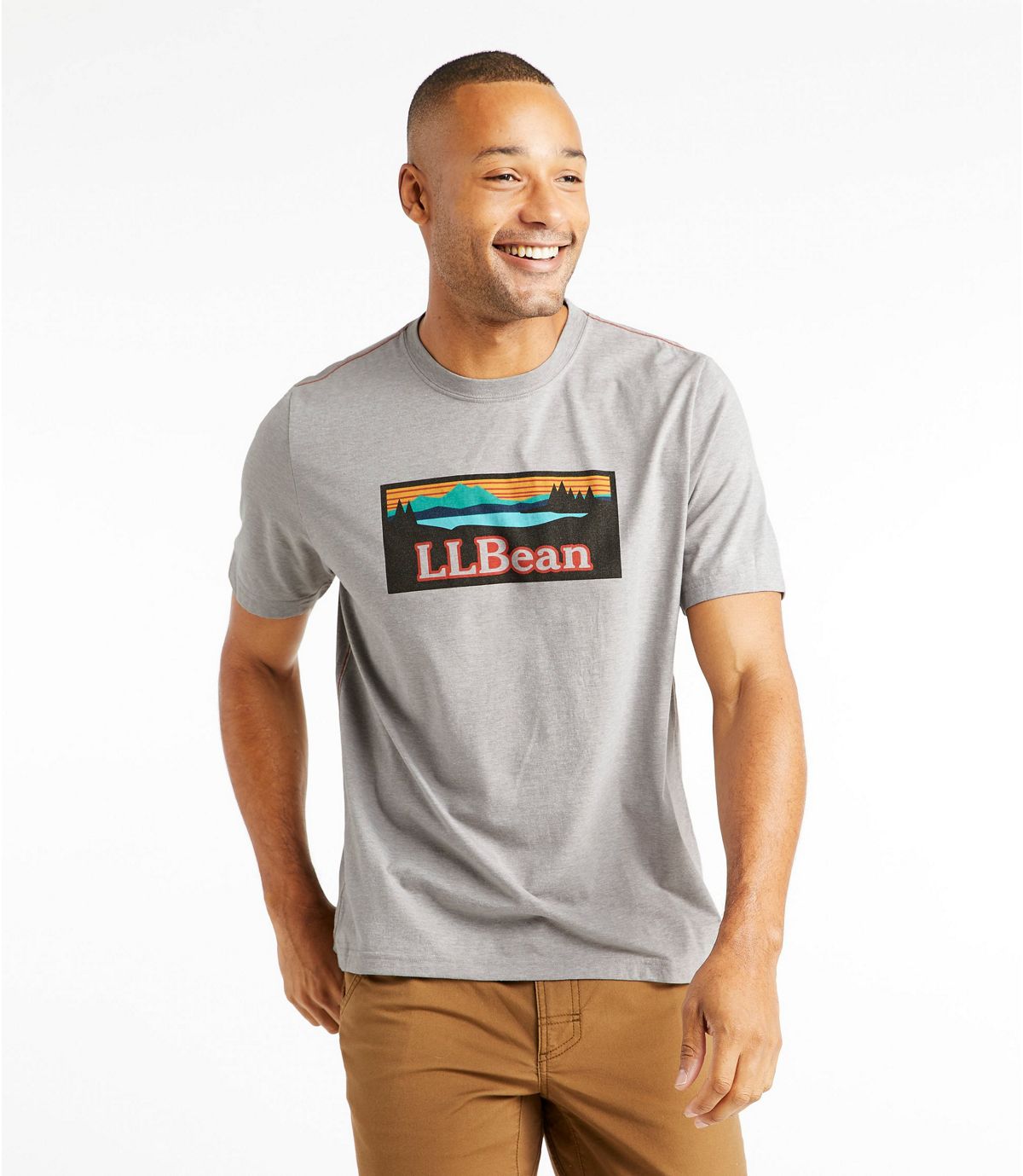 L.L.Bean Men's L.L.Bean Performance Graphic Tee, Short-Sleeve