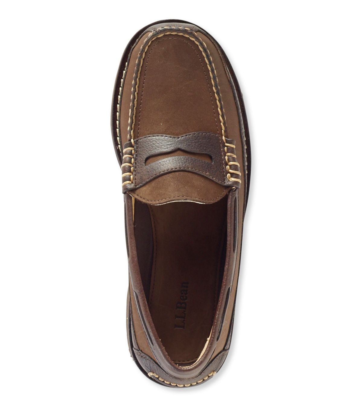 L.L.Bean Allagash Penny Loafers, Leather/Nubuck