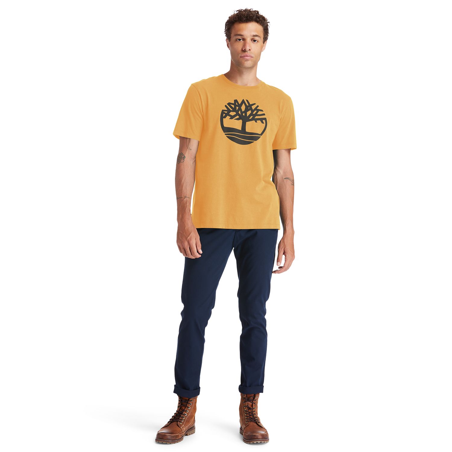 Men's Kennebec River Tree-Logo Tee