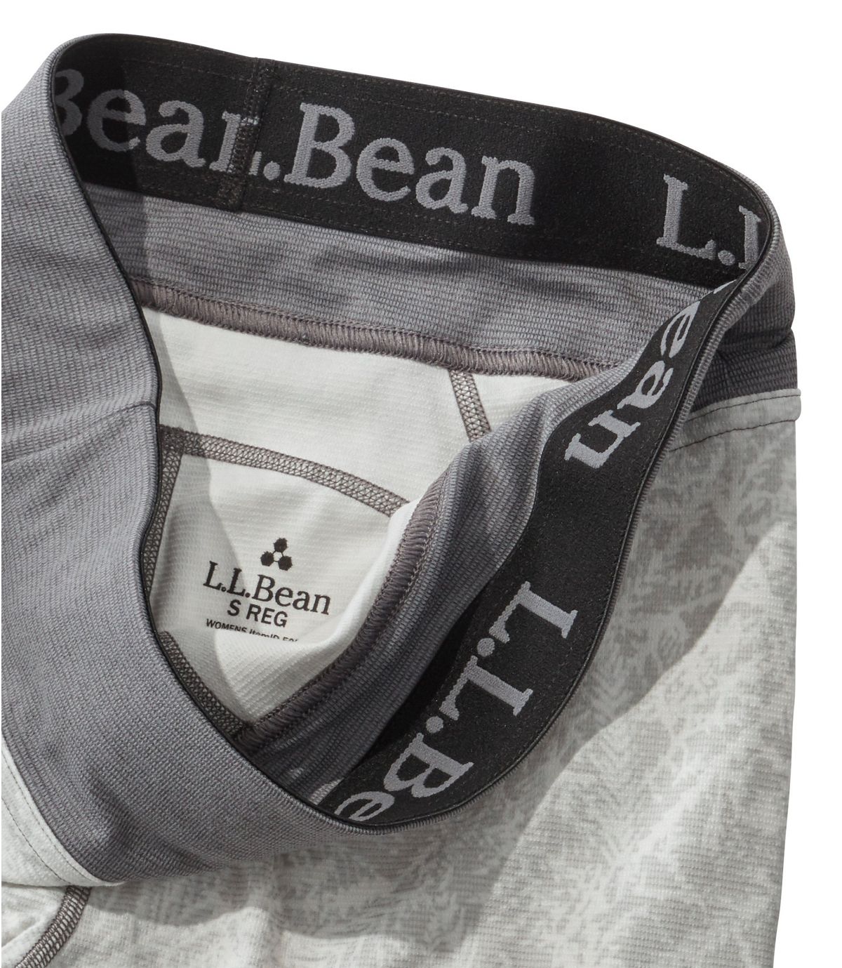L.L.Bean Women's L.L.Bean Midweight Base Layer Pants, Print